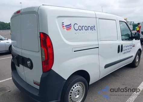 2019 Ram Promaster City Tradesman z USA, uszkodzony, nr VIN ZFBHRFAB0K6M43165